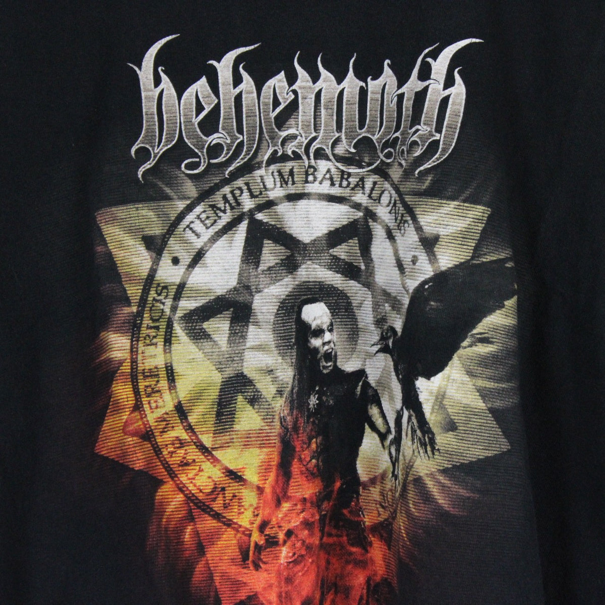 BEHEMOTH Reworked Cropped T-Shirt | Large