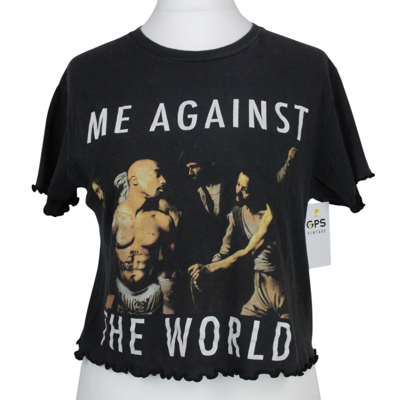 2PAC Reworked Cropped T-Shirt | Medium