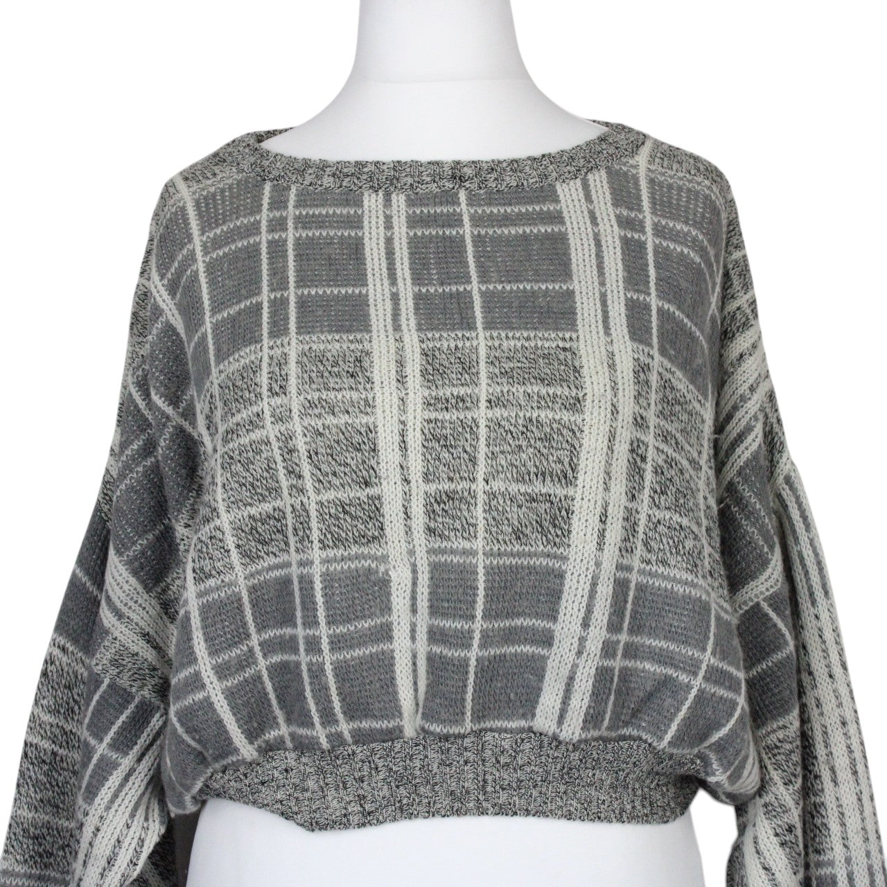 CROP KNIT Reworked Jumper | XL