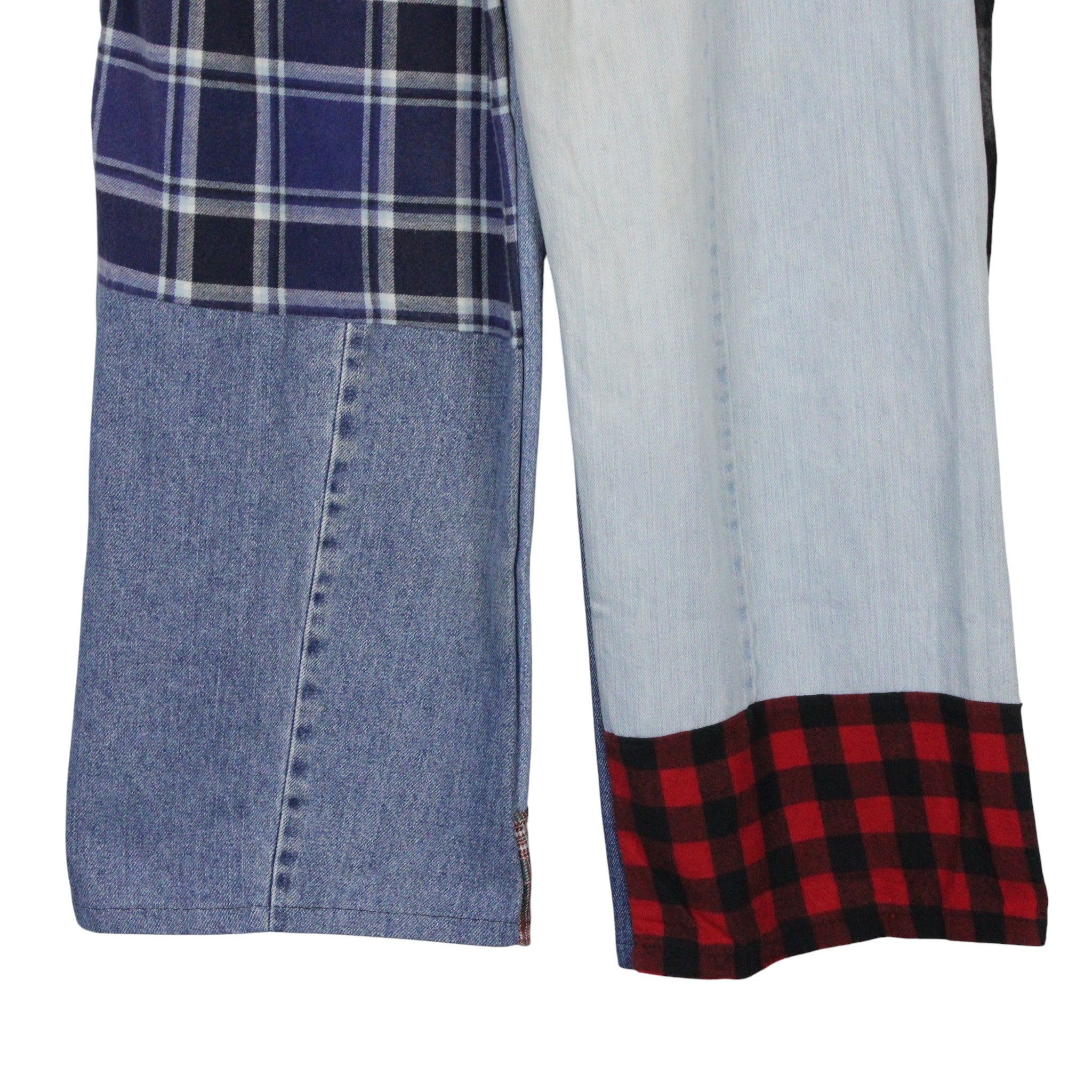 DENIM x FLANNEL Reworked Trousers | S/M