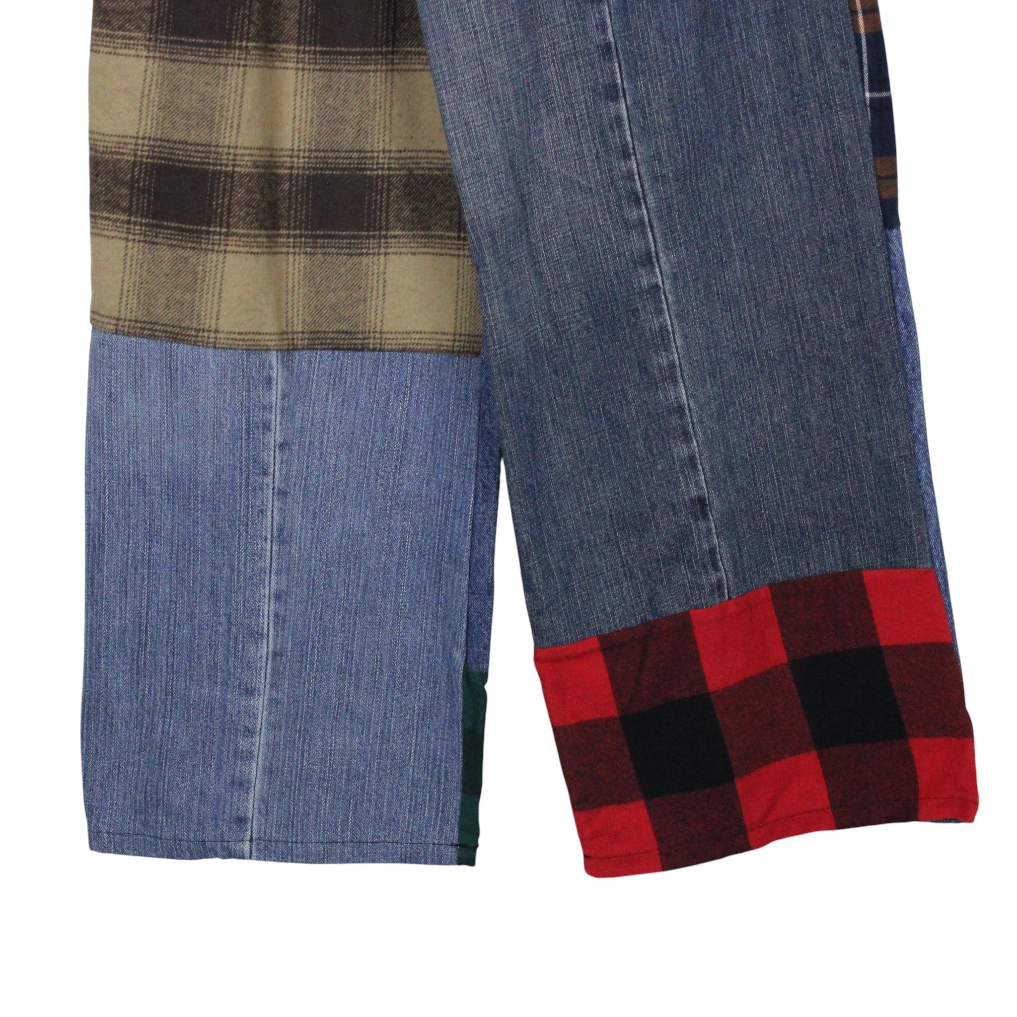DENIM x FLANNEL Reworked Trousers | S/M