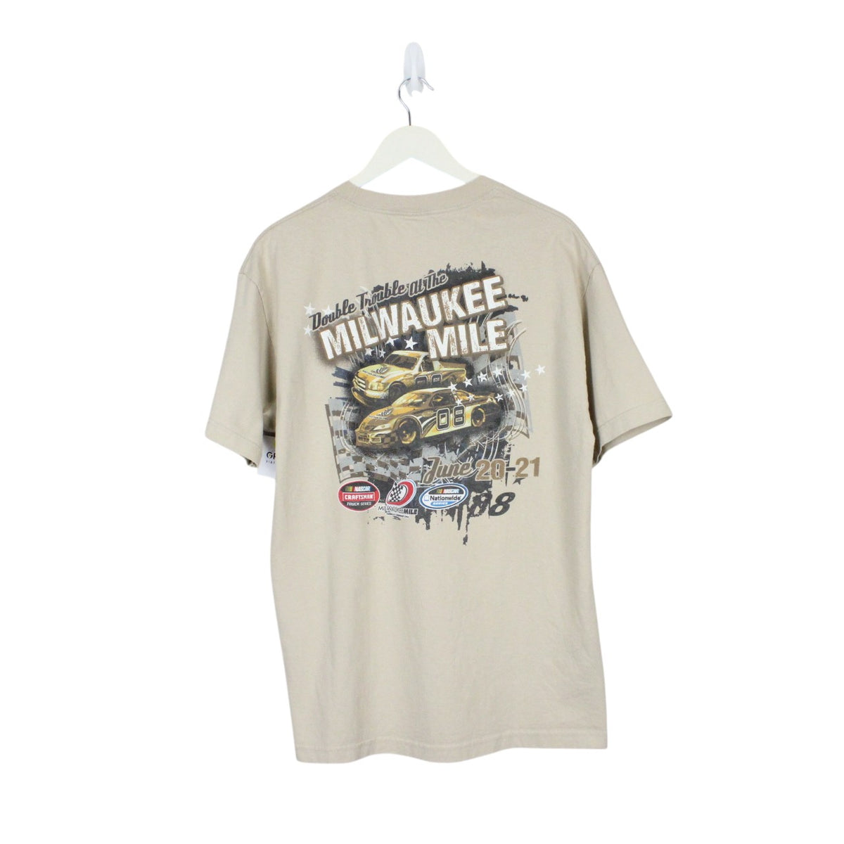 Nascar Y2K T-Shirt | Large