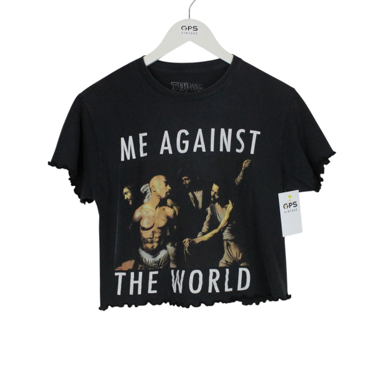 2PAC Reworked Cropped T-Shirt | Medium