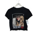 TAYLOR SWIFT Reworked Cropped T-Shirt | Medium