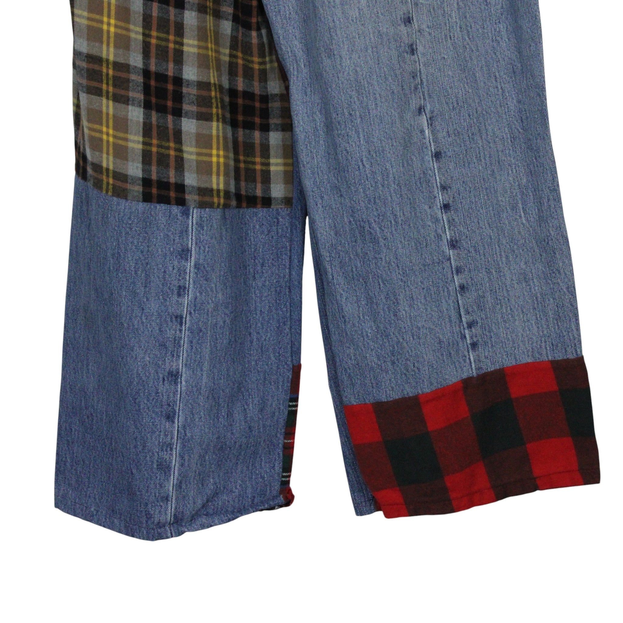 DENIM x FLANNEL Reworked Trousers | S/M