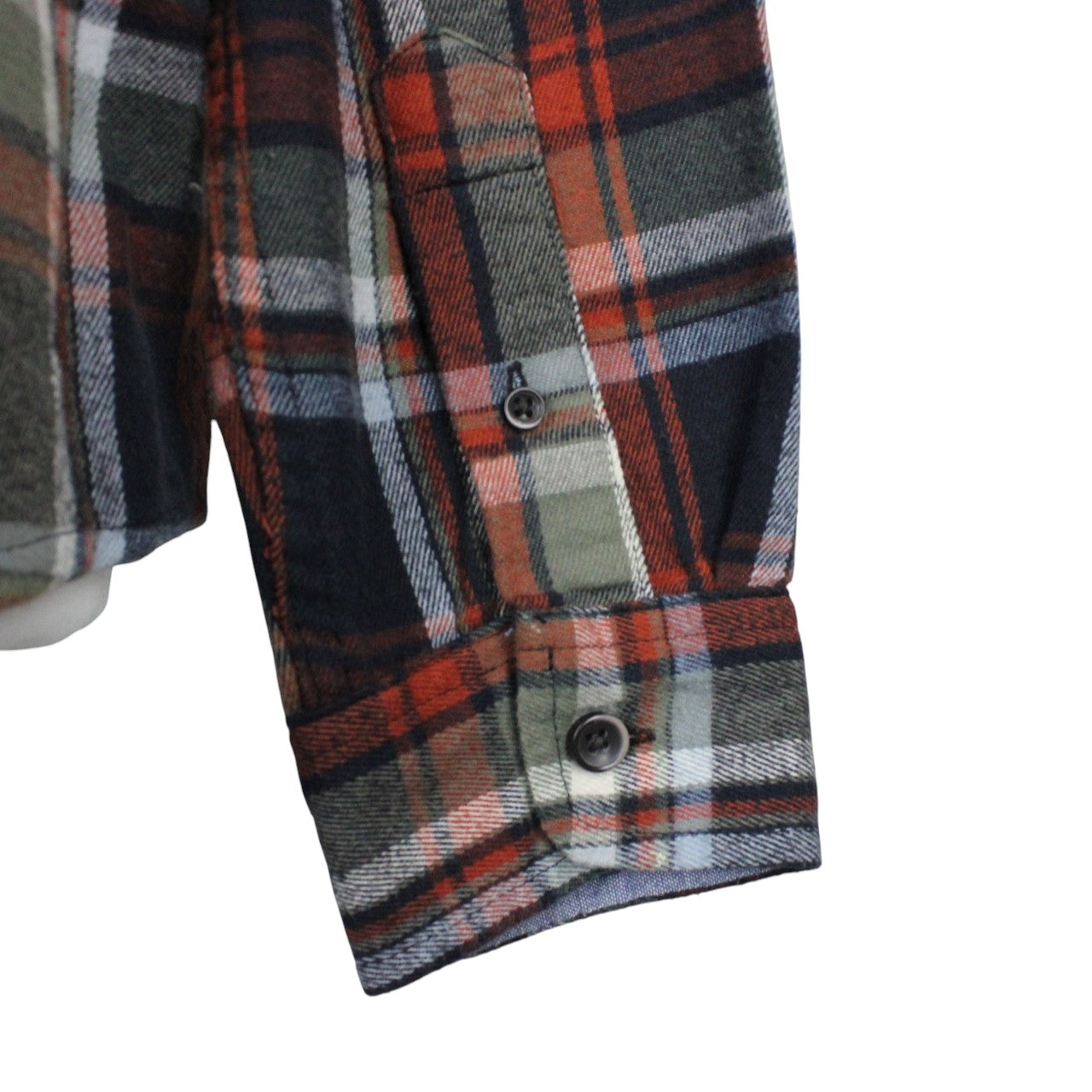 DENIM x FLANNEL Reworked Shirt | Large