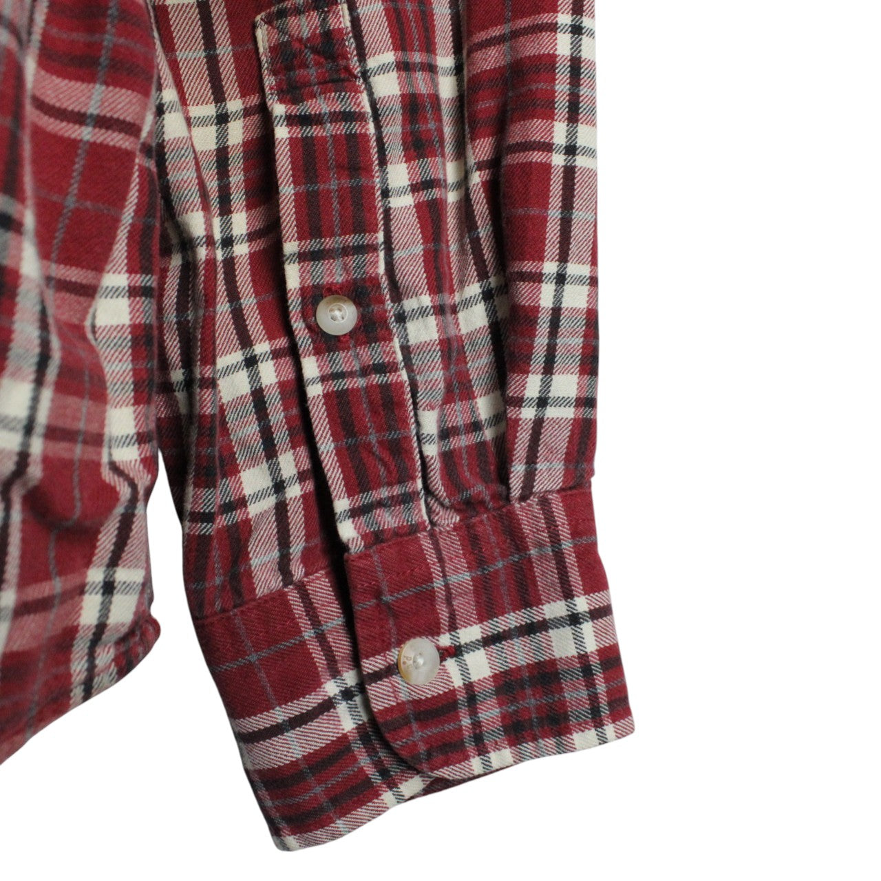 DENIM x FLANNEL Reworked Shirt | Large