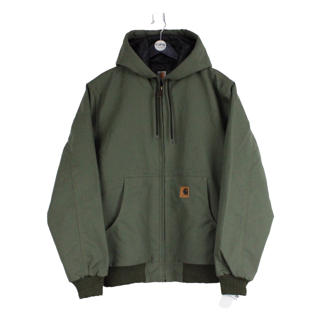 CARHARTT Hooded Jacket Reworked Green