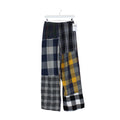 Womens Flannel Reworked Joggers Multicolour | M/L