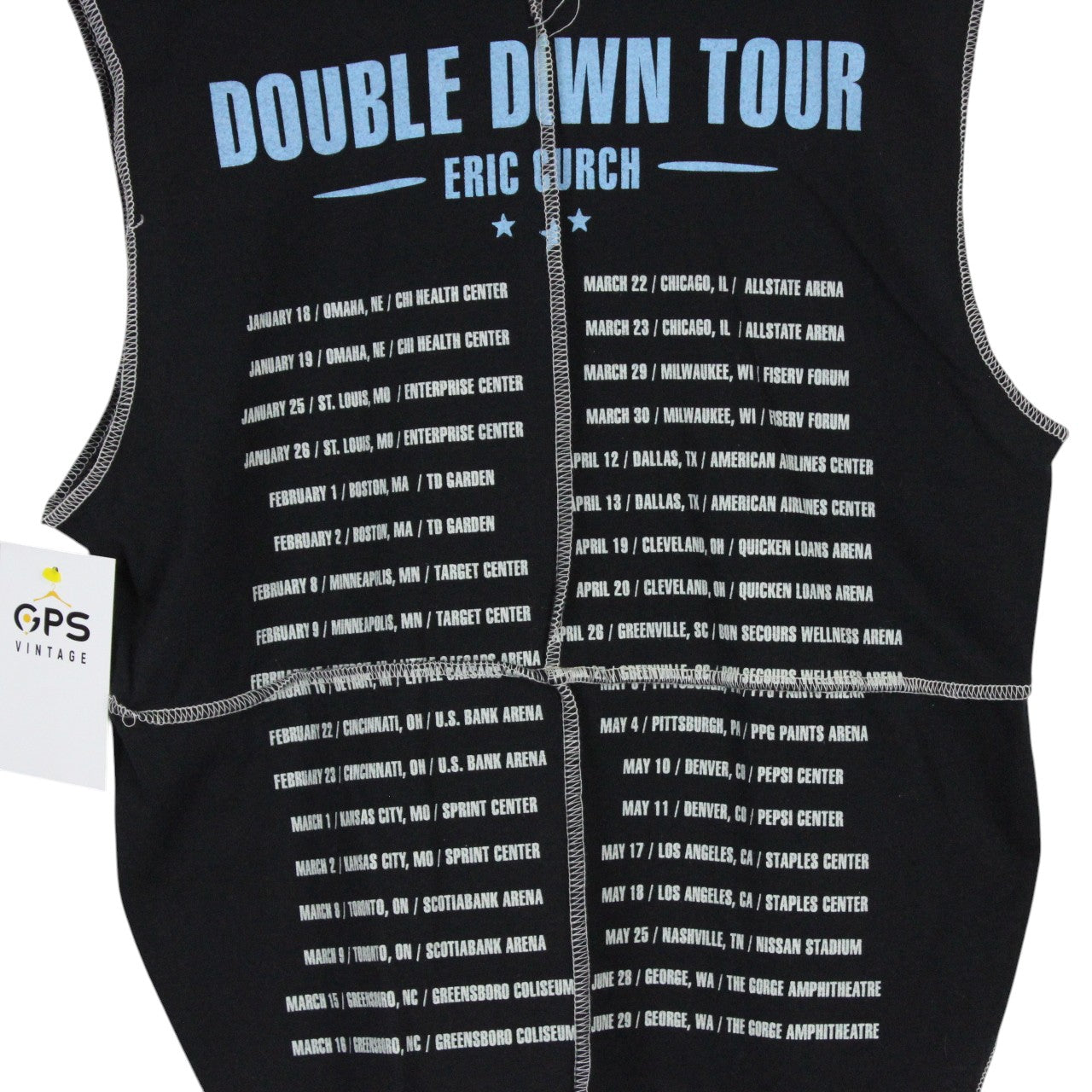 Eric Church Muscle T-Shirt | Small
