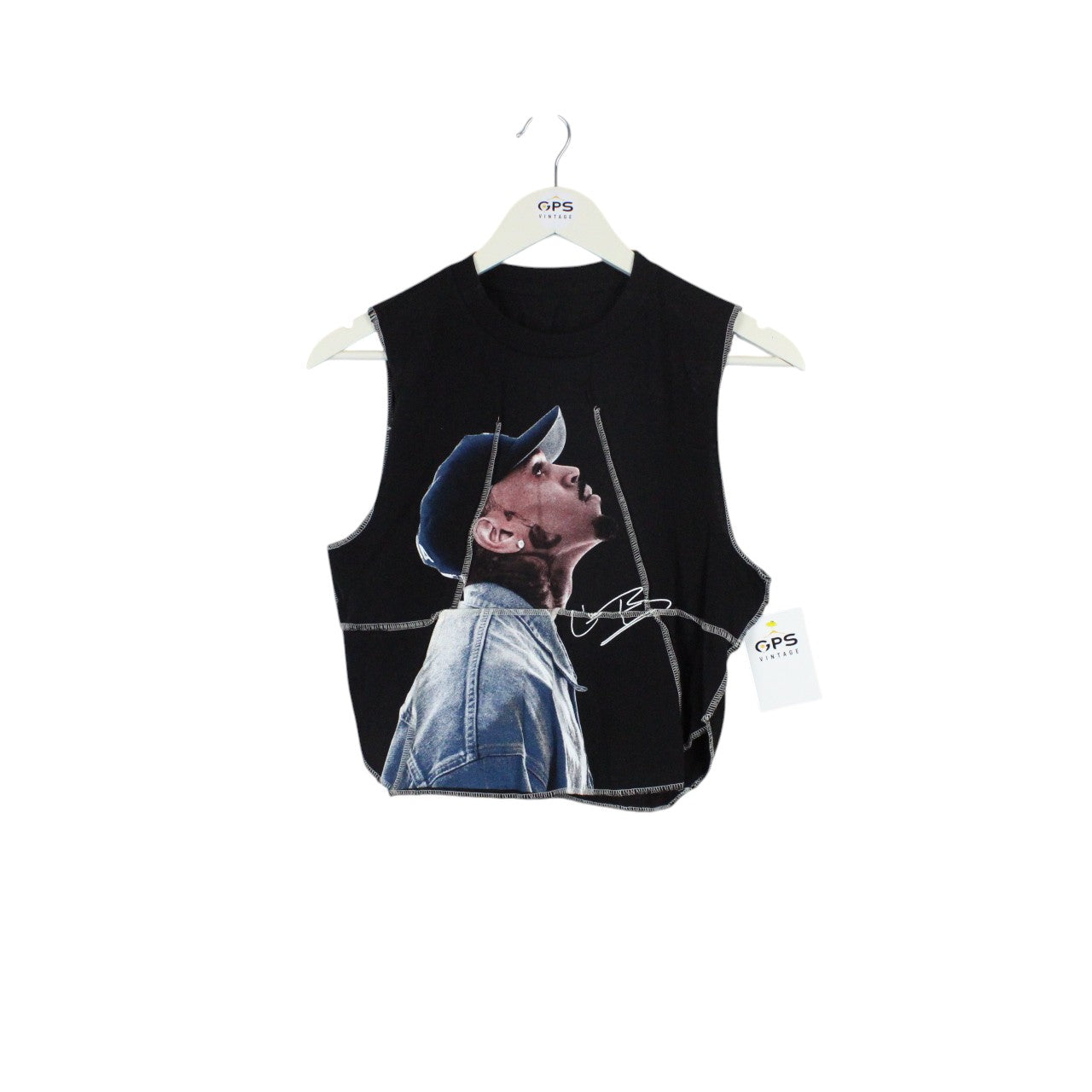 Chris Brown Muscle T-Shirt | Medium