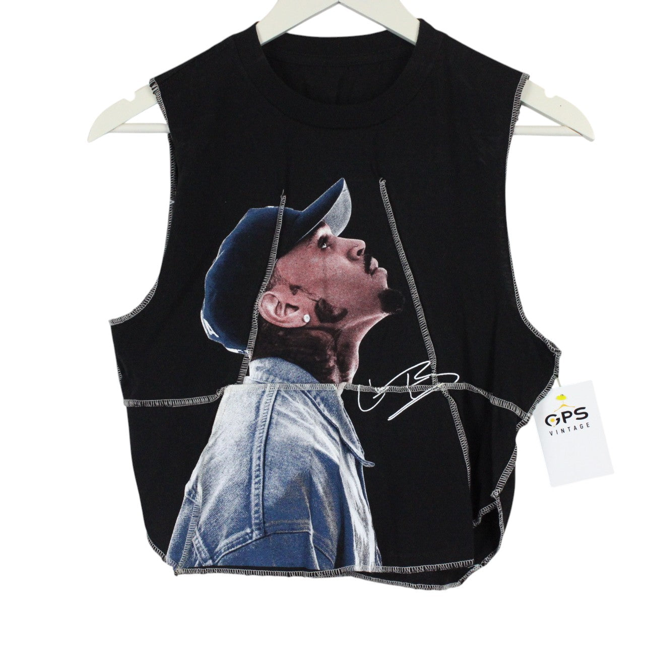 Chris Brown Muscle T-Shirt | Medium