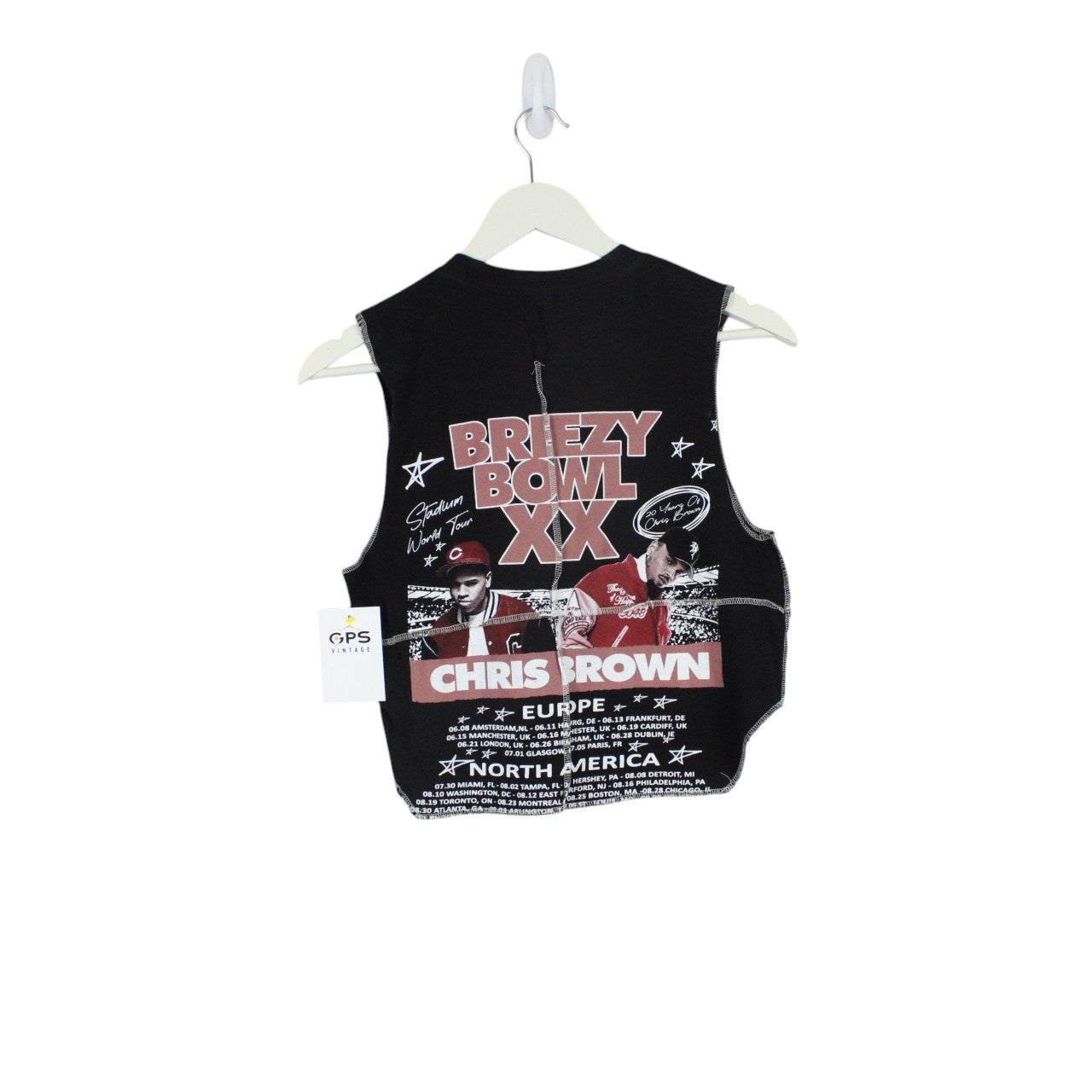 Chris Brown Muscle T-Shirt | Medium
