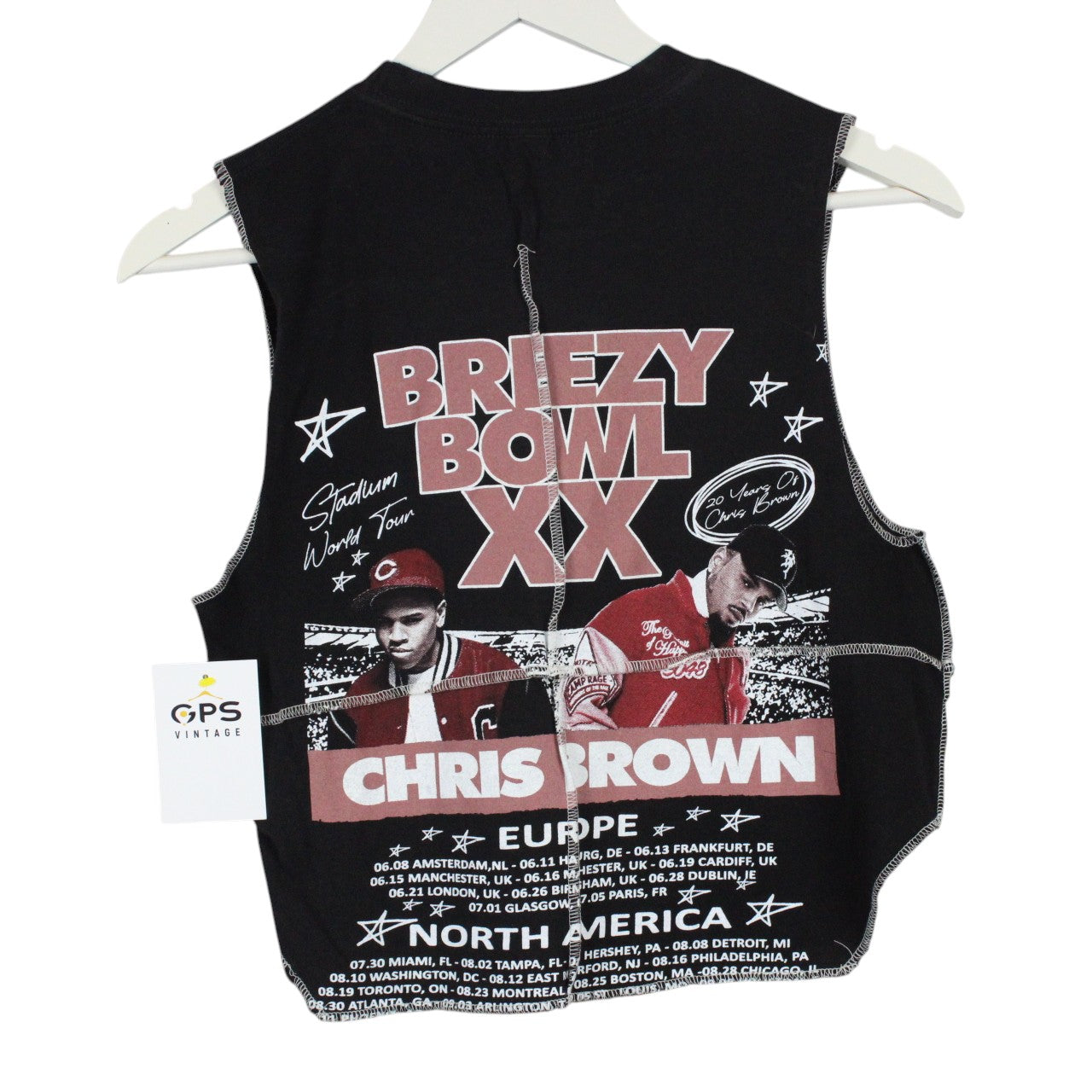Chris Brown Muscle T-Shirt | Medium