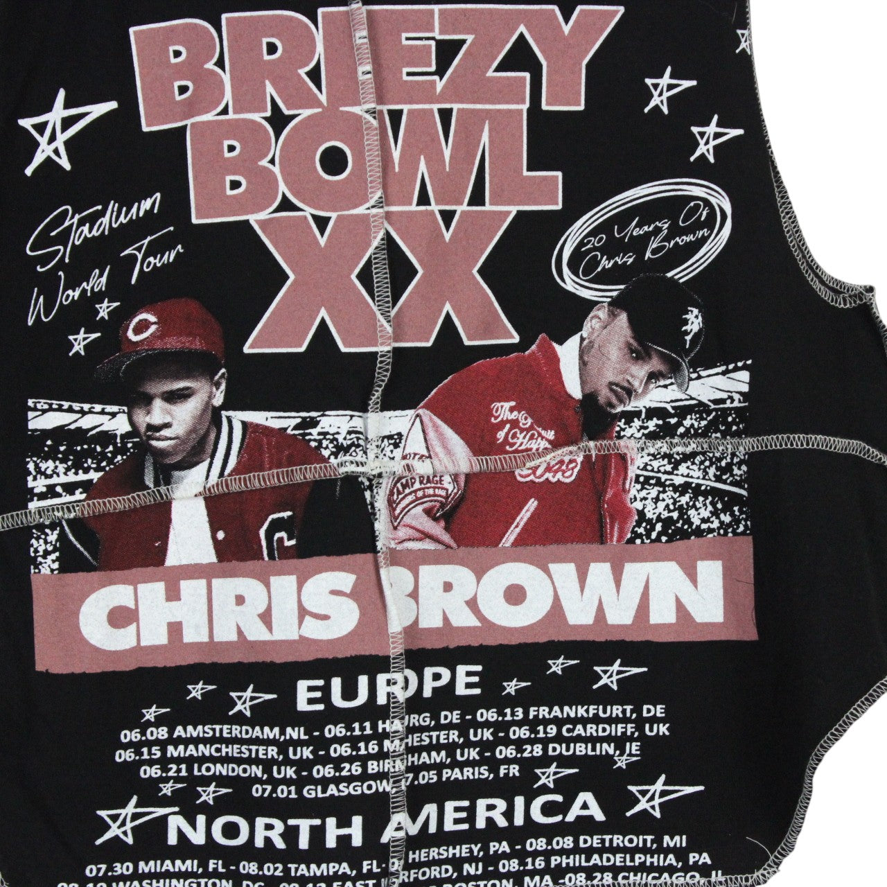 Chris Brown Muscle T-Shirt | Medium