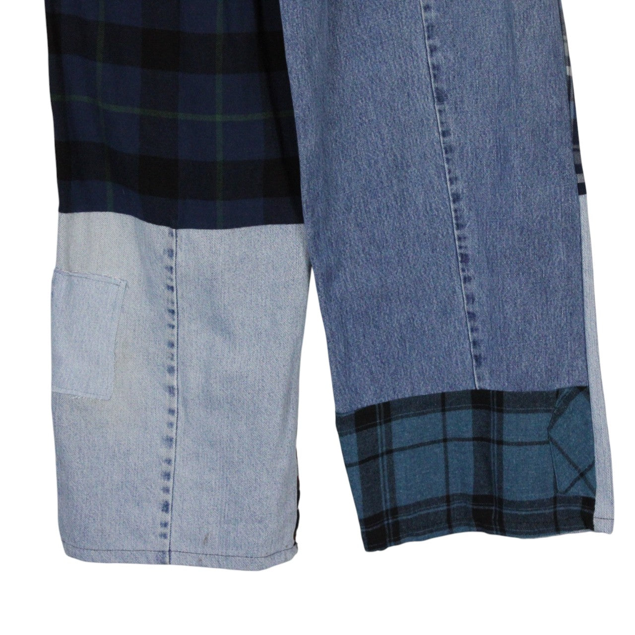 DENIM x FLANNEL Reworked Trousers | S/M
