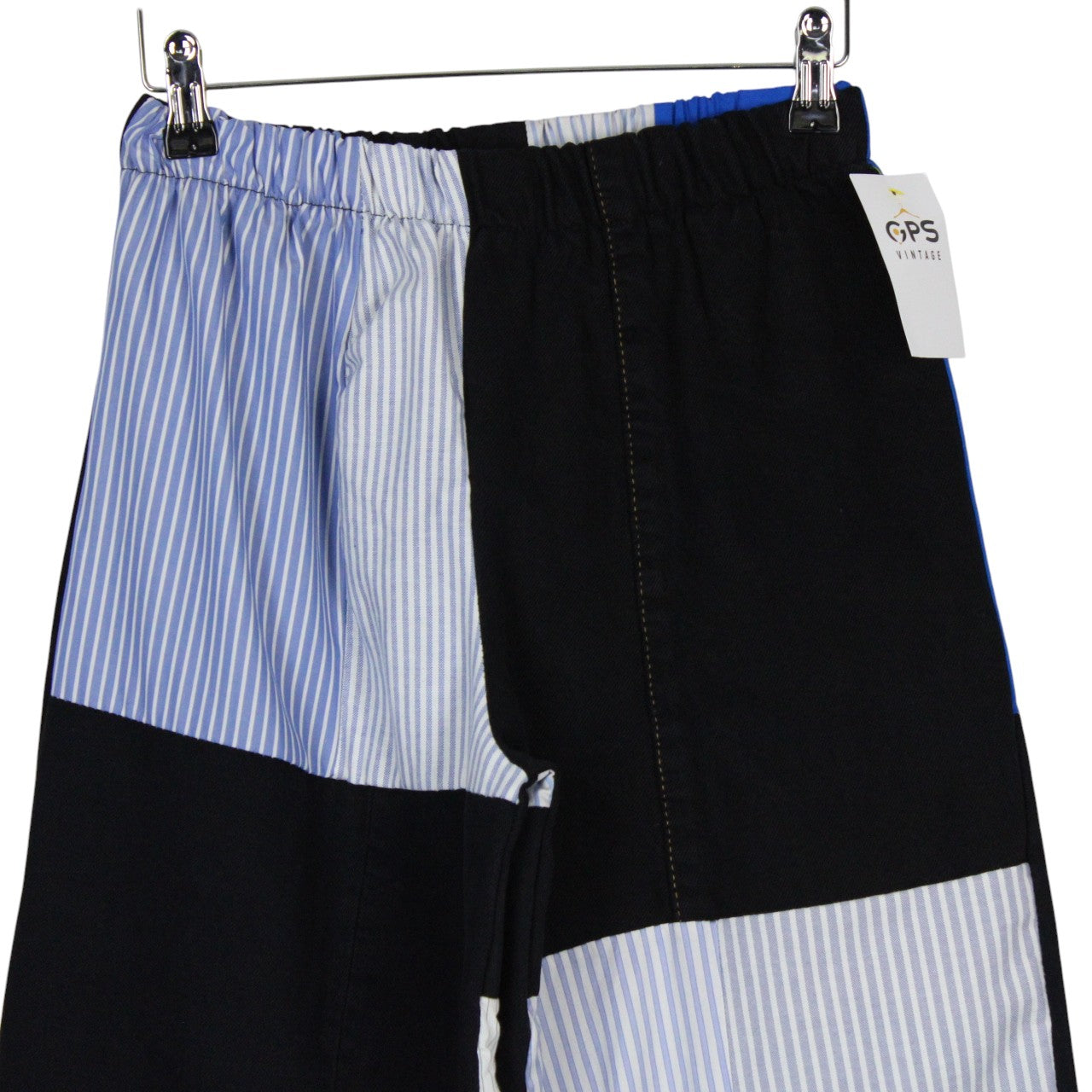 DENIM x STRIPED Reworked Trousers | S/M