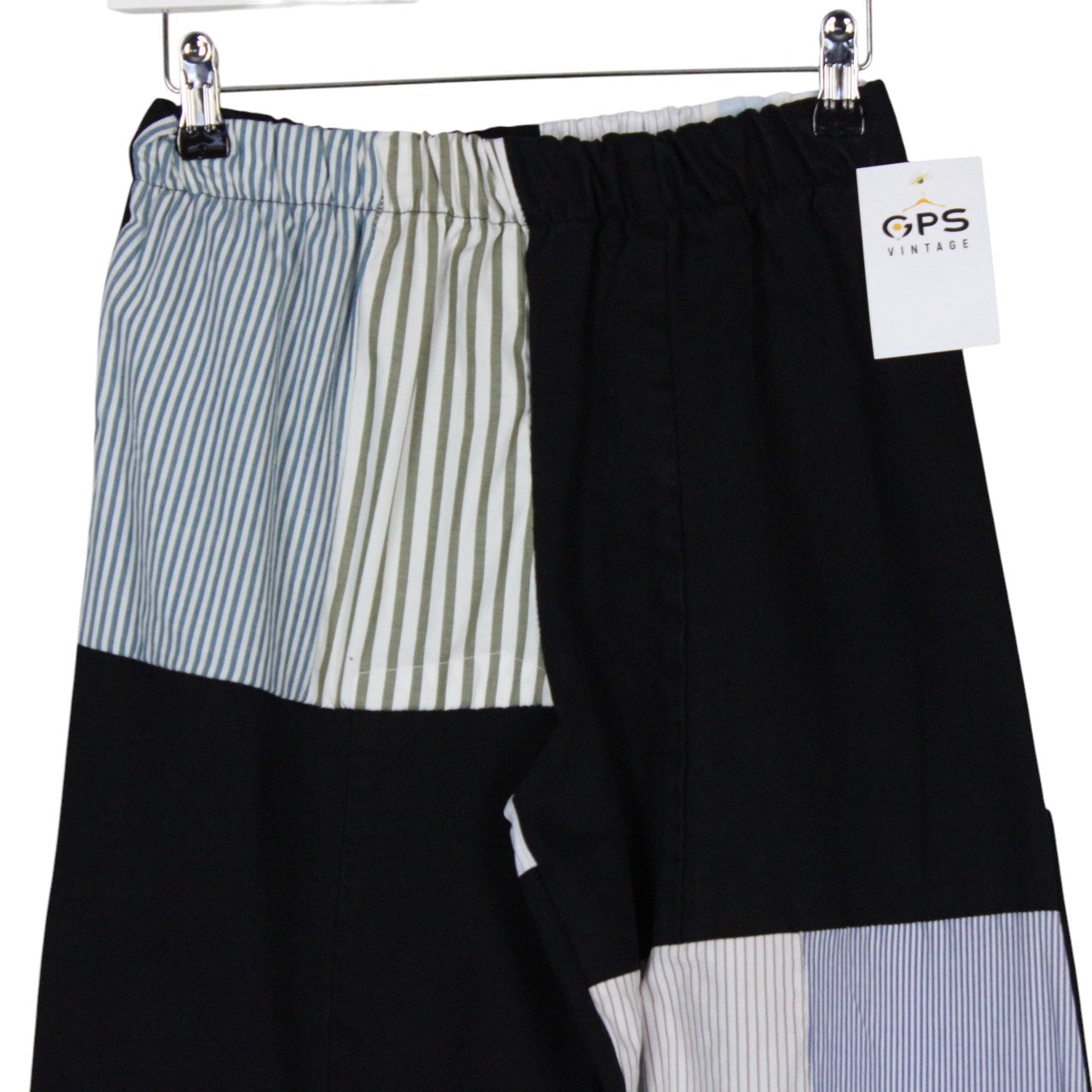 DENIM x STRIPED Reworked Trousers | S/M