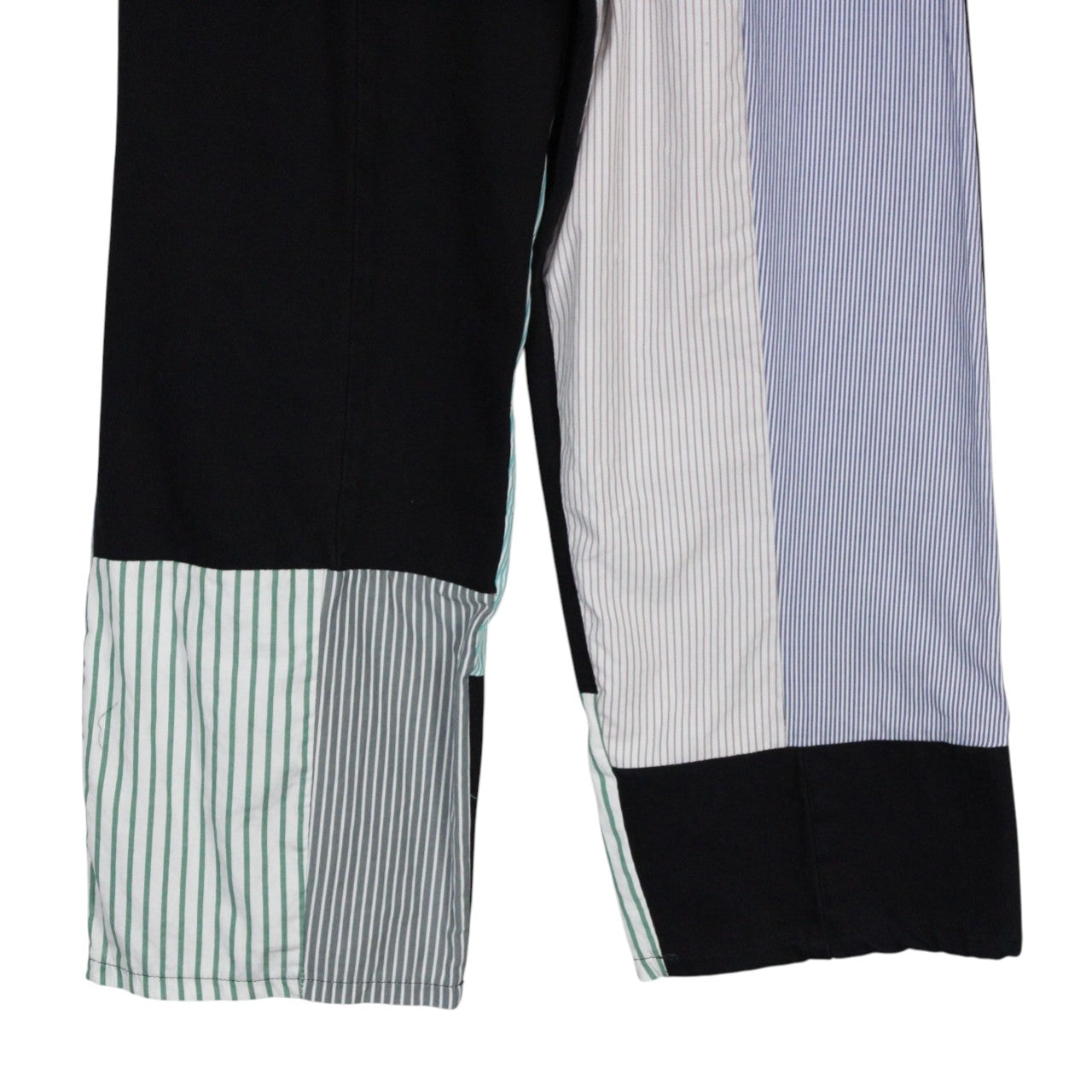 DENIM x STRIPED Reworked Trousers | S/M