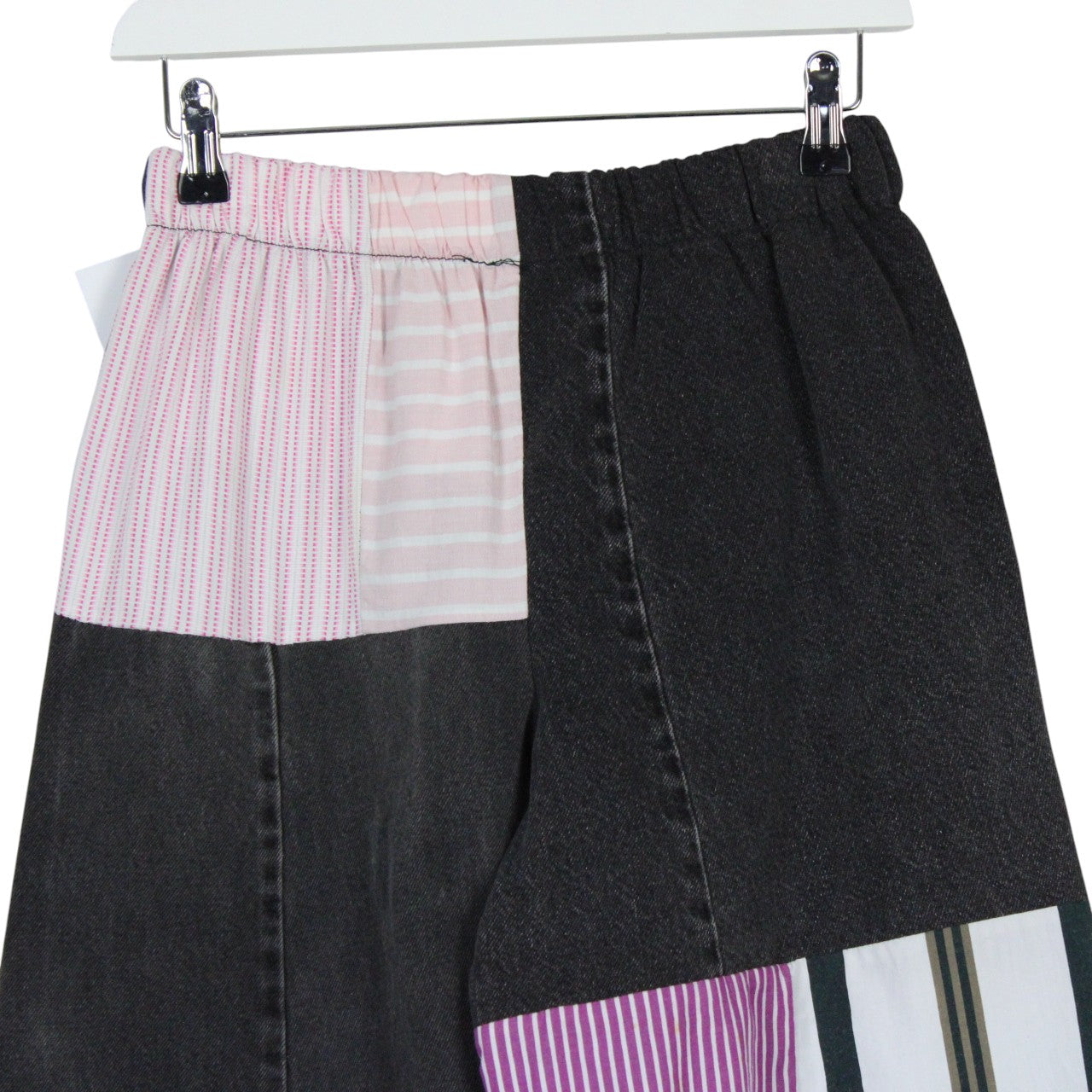 DENIM x STRIPED Reworked Trousers | S/M