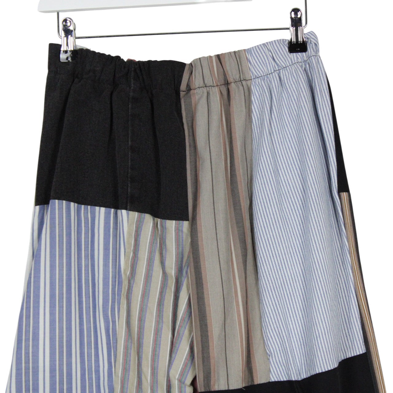 DENIM x STRIPED Reworked Trousers | M/L