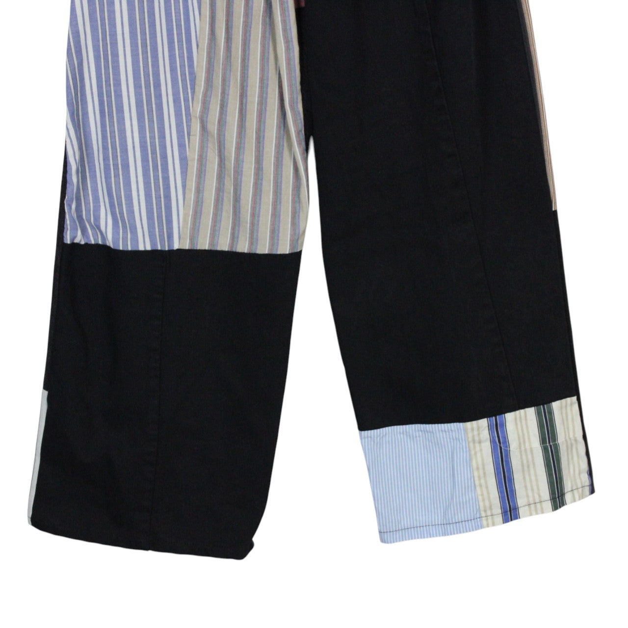 DENIM x STRIPED Reworked Trousers | M/L