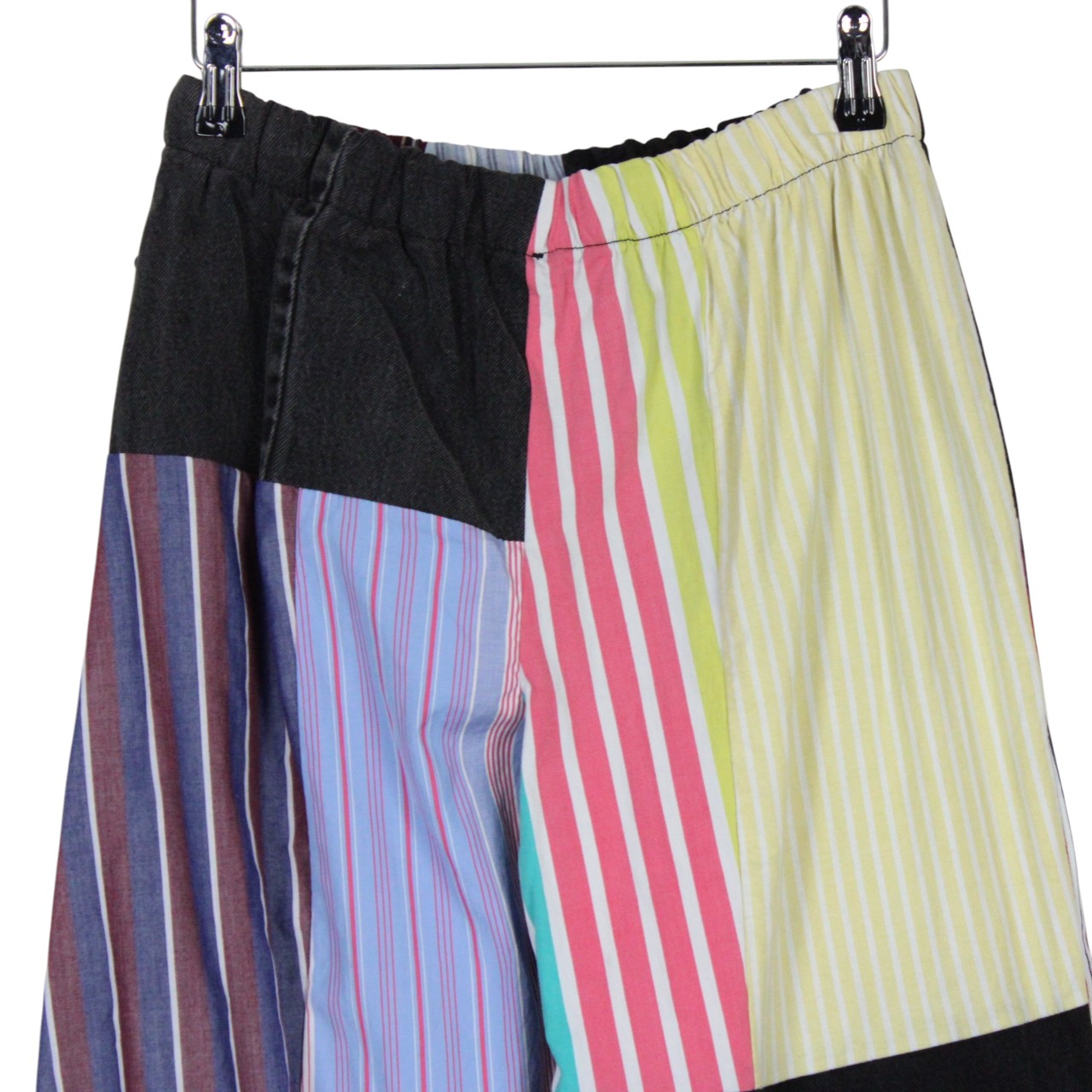 DENIM x STRIPED Reworked Trousers | M/L