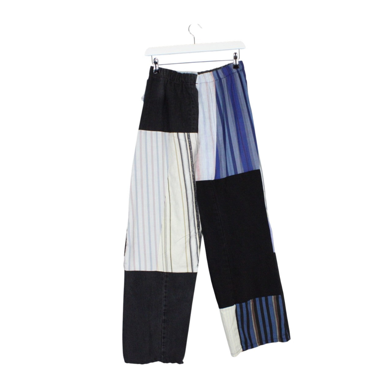 DENIM x STRIPED Reworked Trousers | M/L