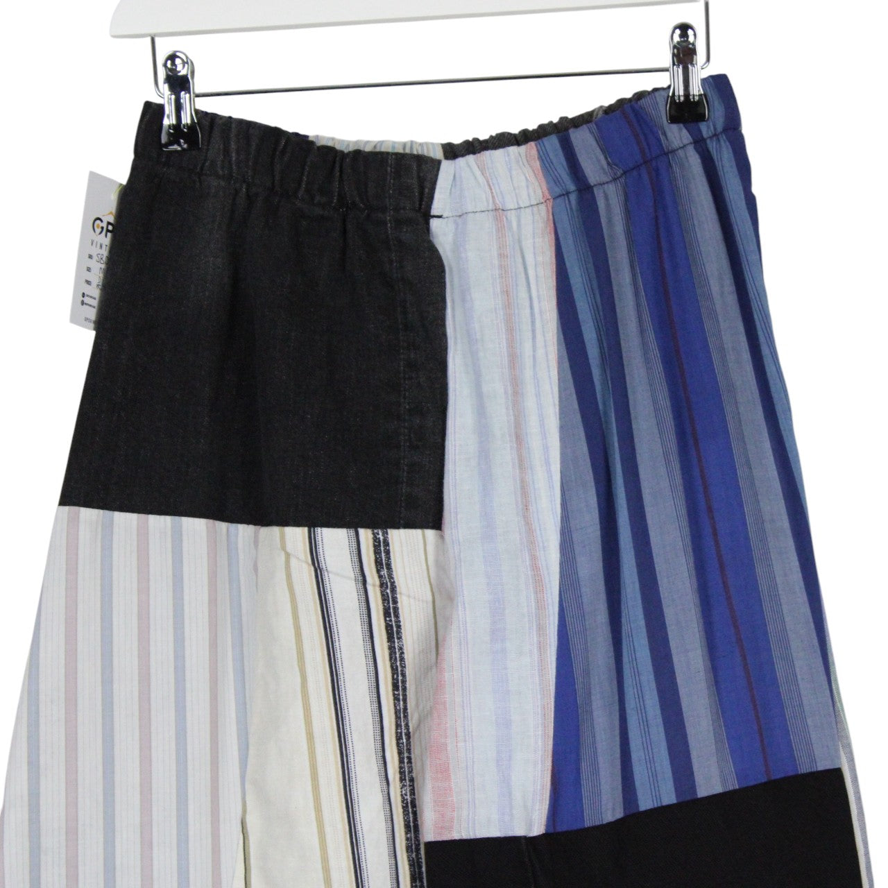 DENIM x STRIPED Reworked Trousers | M/L