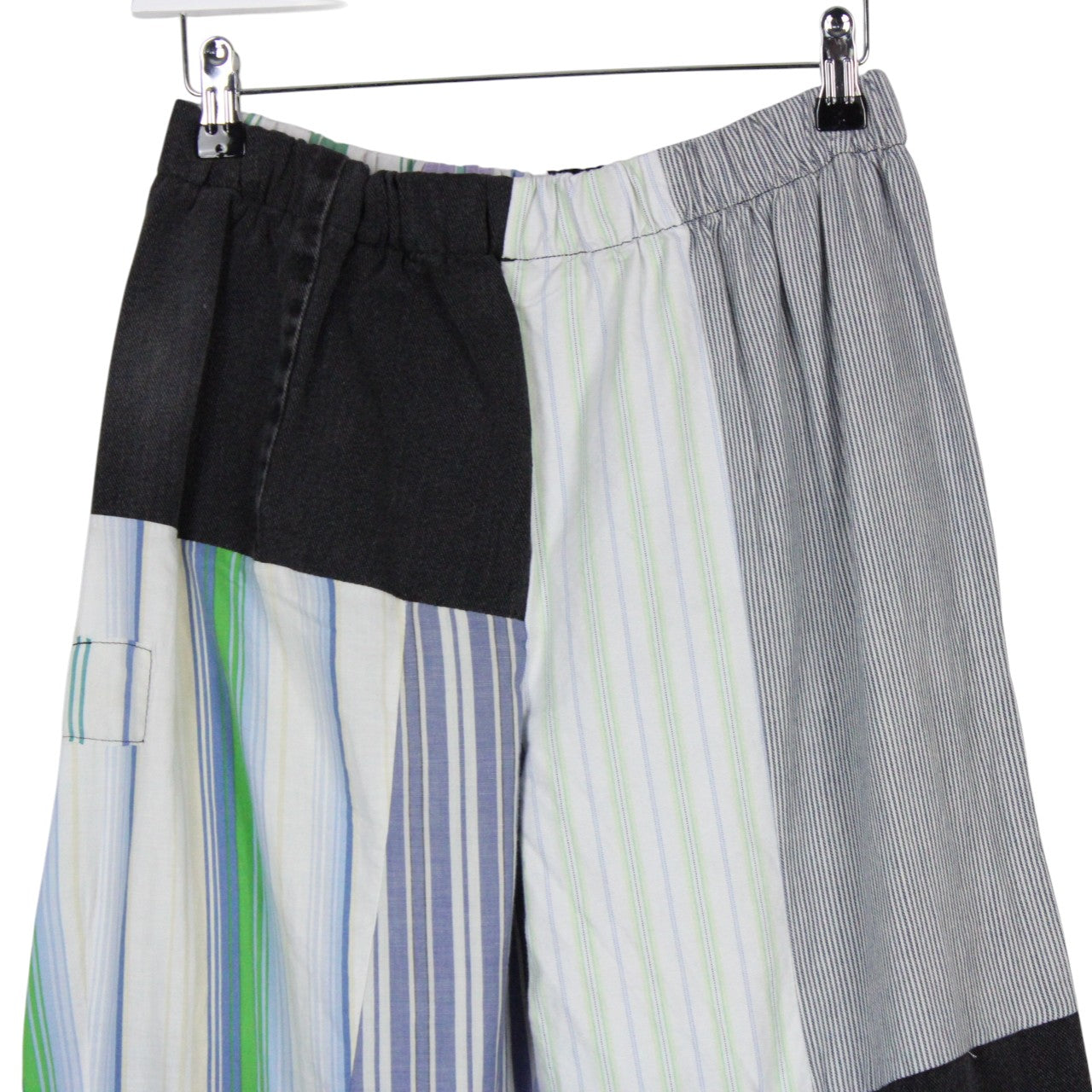 DENIM x STRIPED Reworked Trousers | M/L