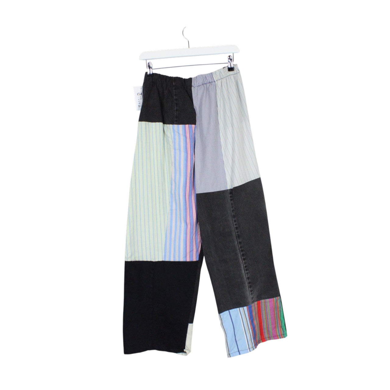 DENIM x STRIPED Reworked Trousers | M/L