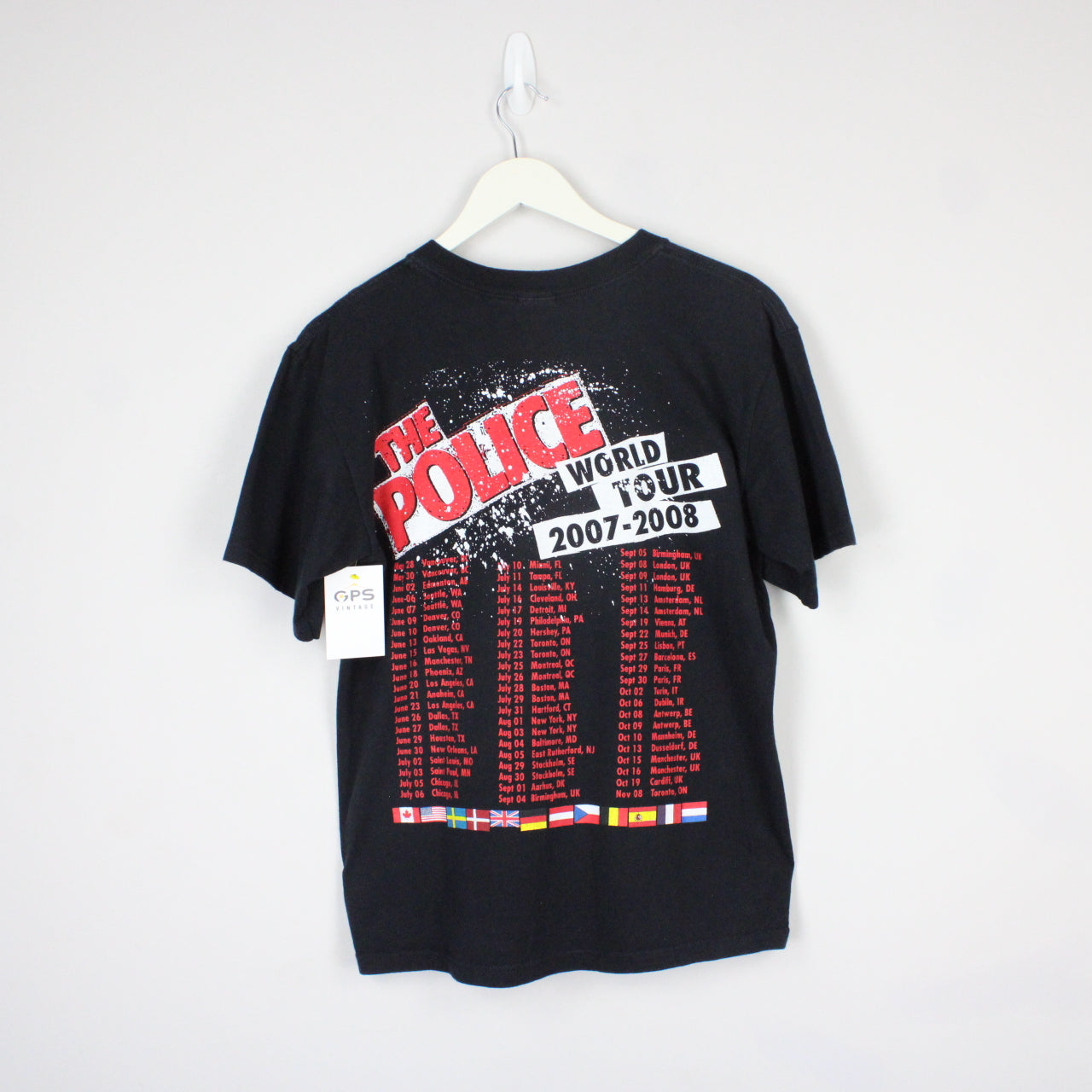 The Police Y2K T-Shirt | Medium
