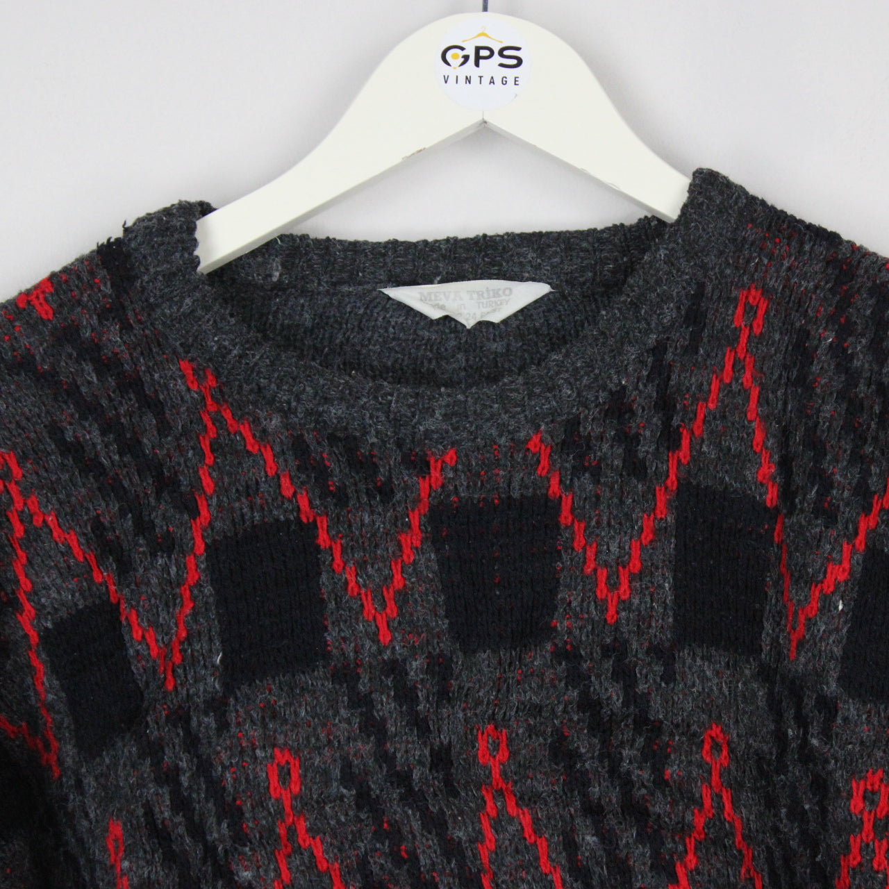 Crop Knit Reworked Jumper | Medium