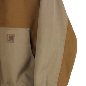 CARHARTT Hooded Jacket Reworked Beige & Tan