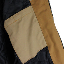 Load image into Gallery viewer, CARHARTT Hooded Jacket Reworked Beige &amp; Tan
