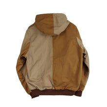 Load image into Gallery viewer, CARHARTT Hooded Jacket Reworked Beige &amp; Tan
