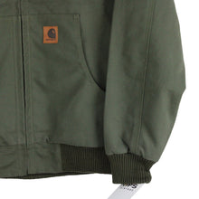 Load image into Gallery viewer, CARHARTT Hooded Jacket Reworked Green
