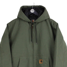 Load image into Gallery viewer, CARHARTT Hooded Jacket Reworked Green
