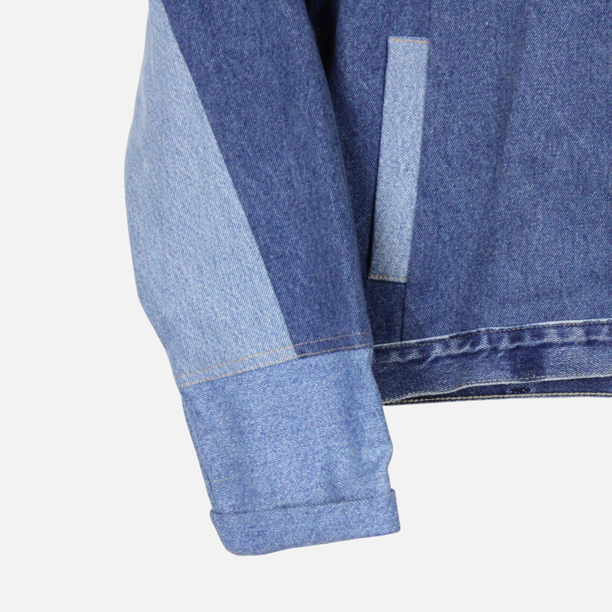 Denim Crop Jacket | Blue