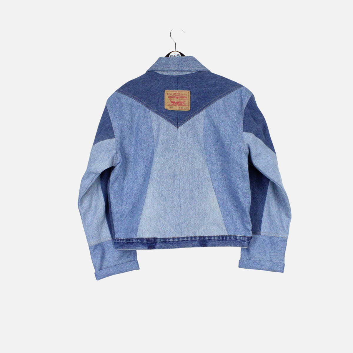 Denim Crop Jacket | Blue