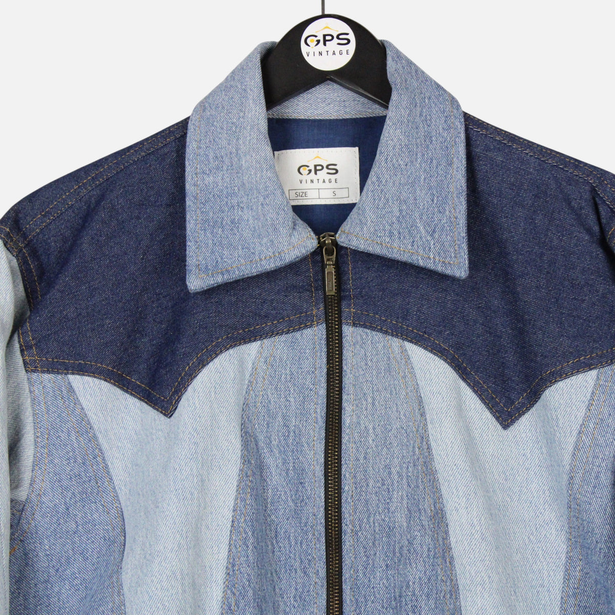 Denim Bomber Jacket | Blue
