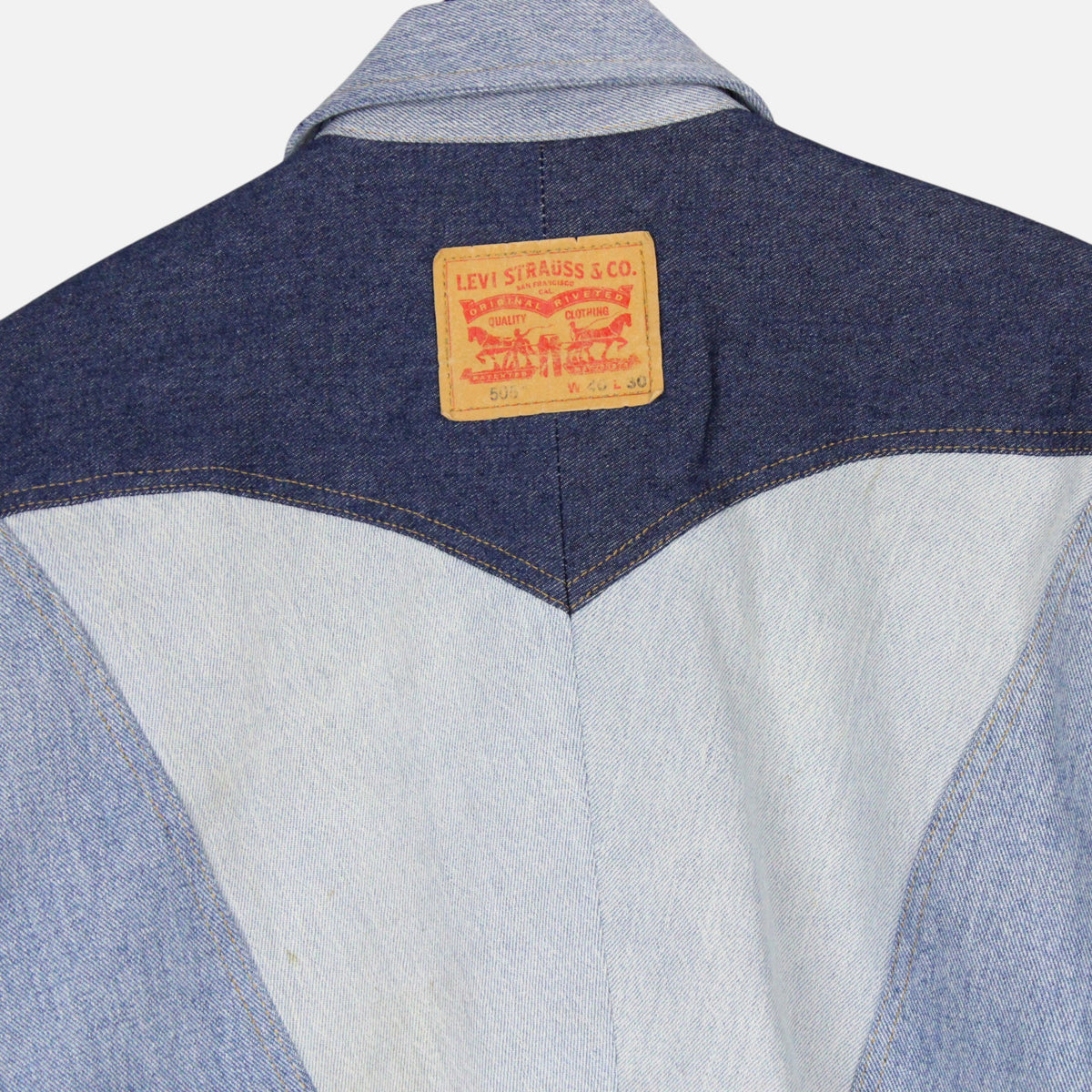 Denim Bomber Jacket | Blue