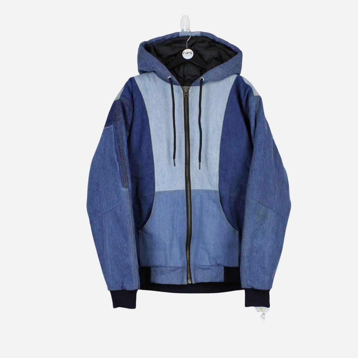 Denim Hooded Jacket | Blue