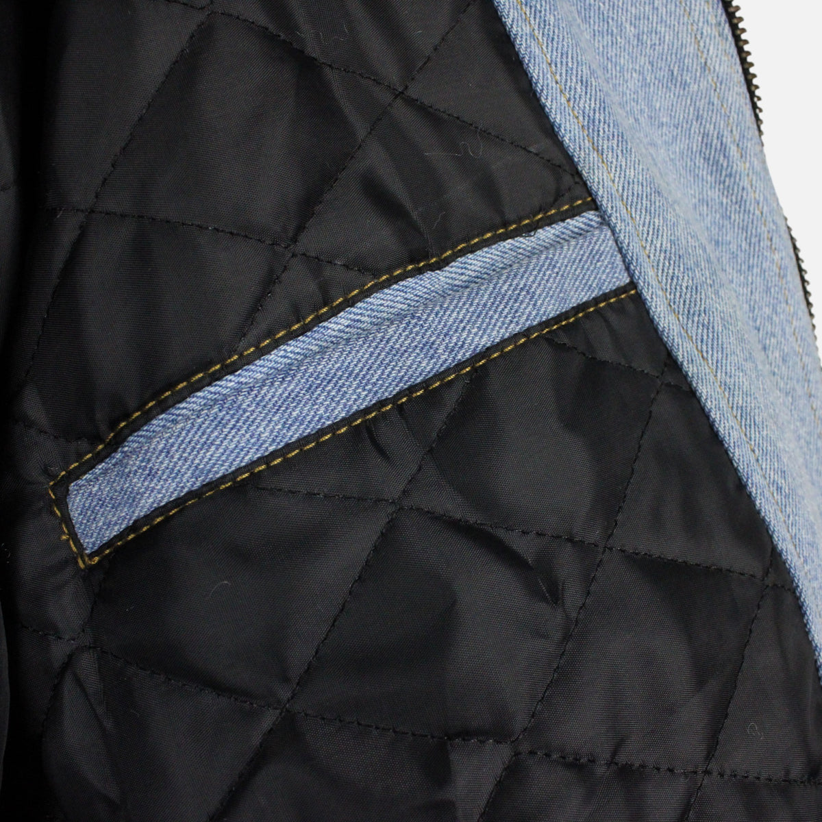Denim Hooded Jacket | Blue
