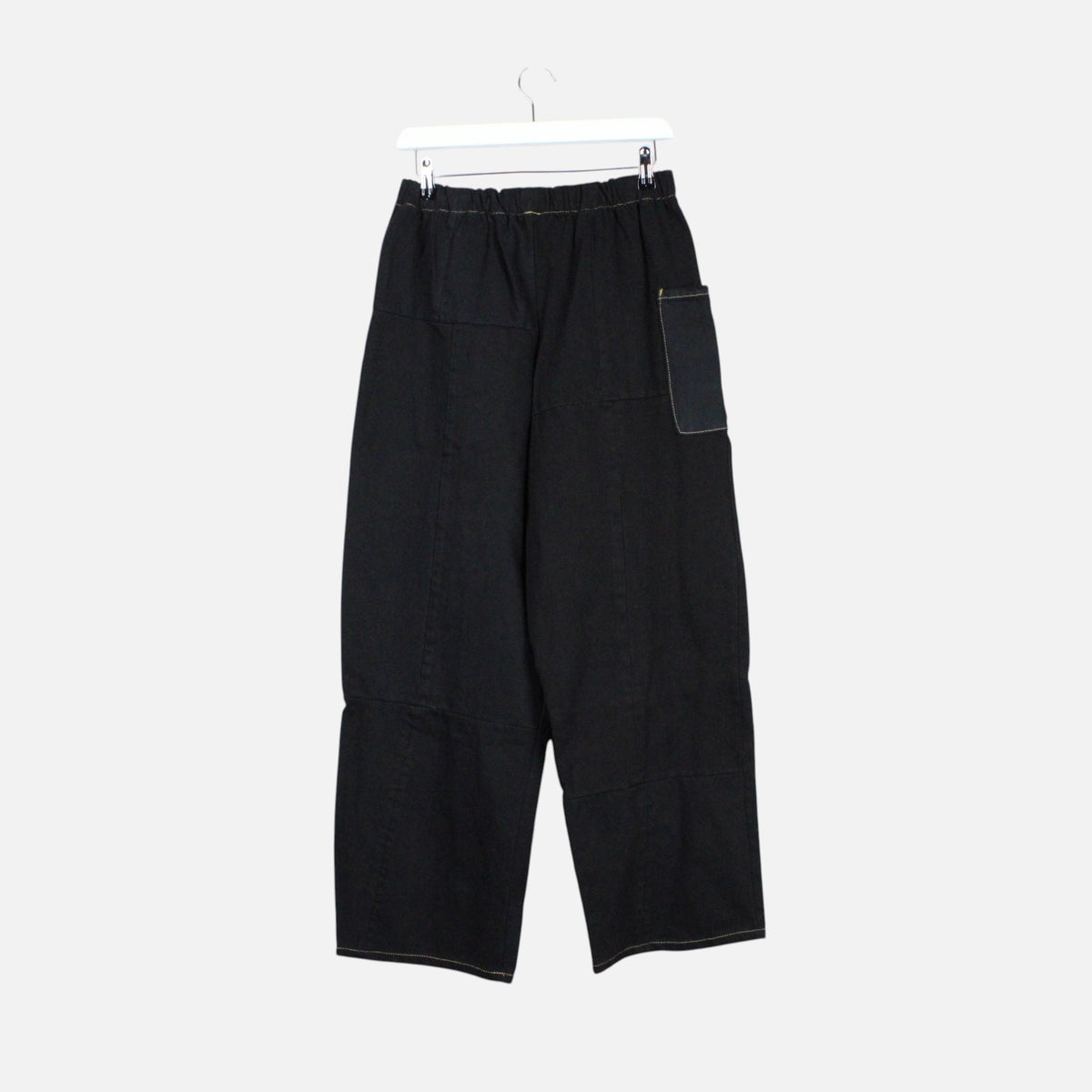 Denim Jean Trousers | Black