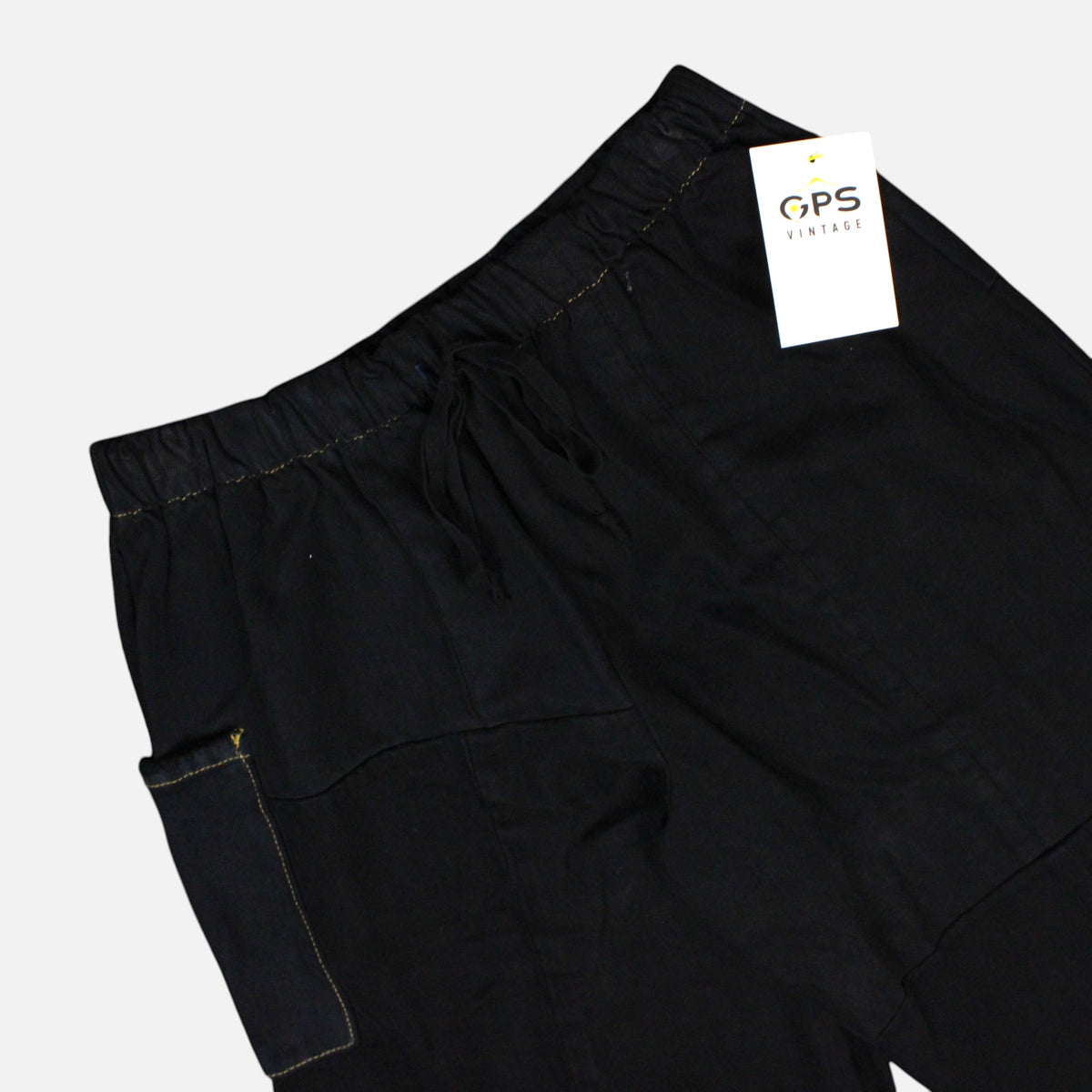 Denim Jean Trousers | Black