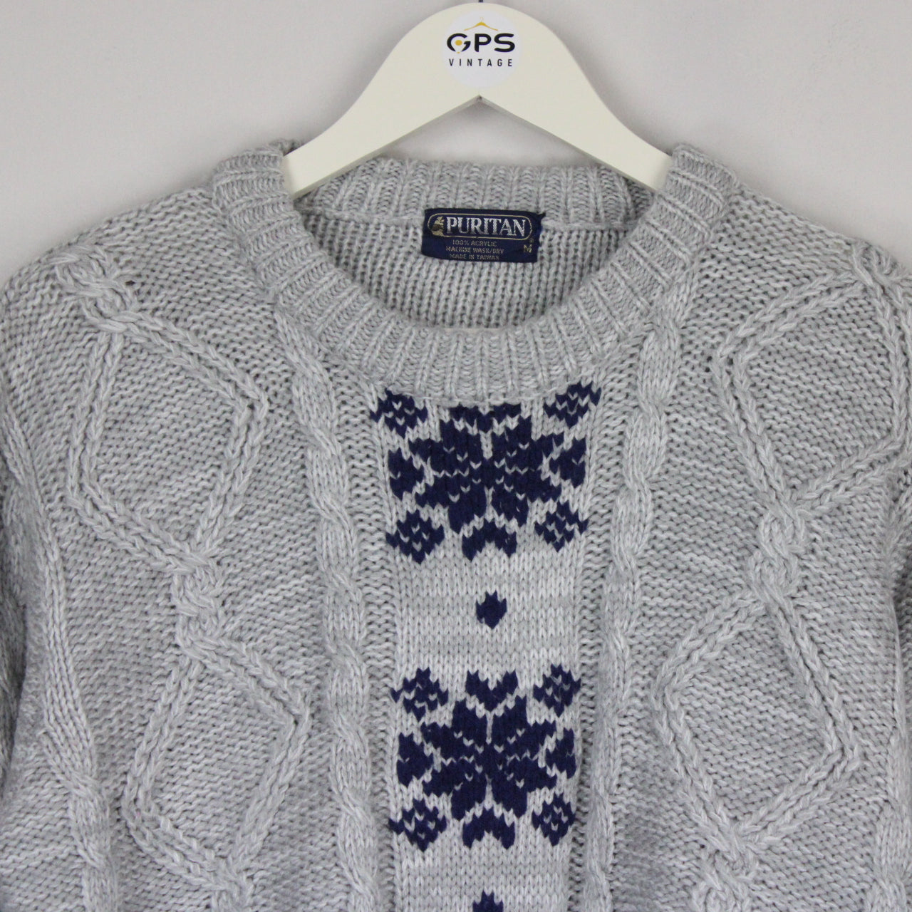 Crop Knit Reworked Jumper | Medium