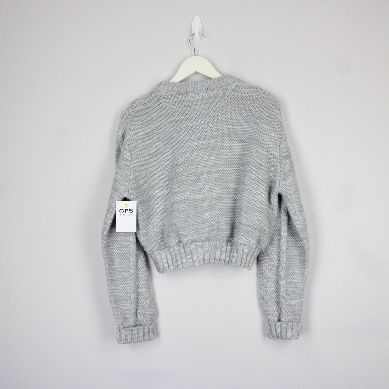 Crop Knit Reworked Jumper | Medium