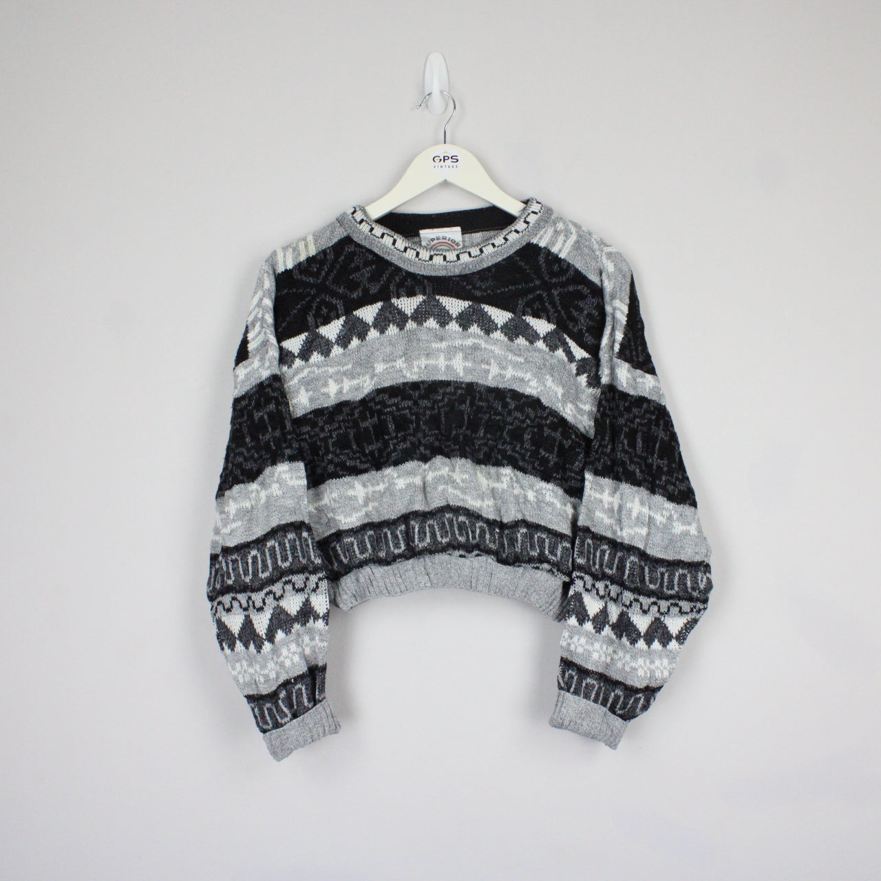 Crop Knit Reworked Jumper | Medium