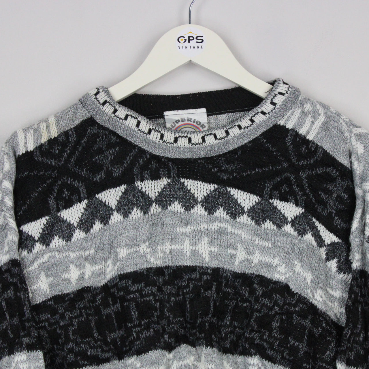 Crop Knit Reworked Jumper | Medium